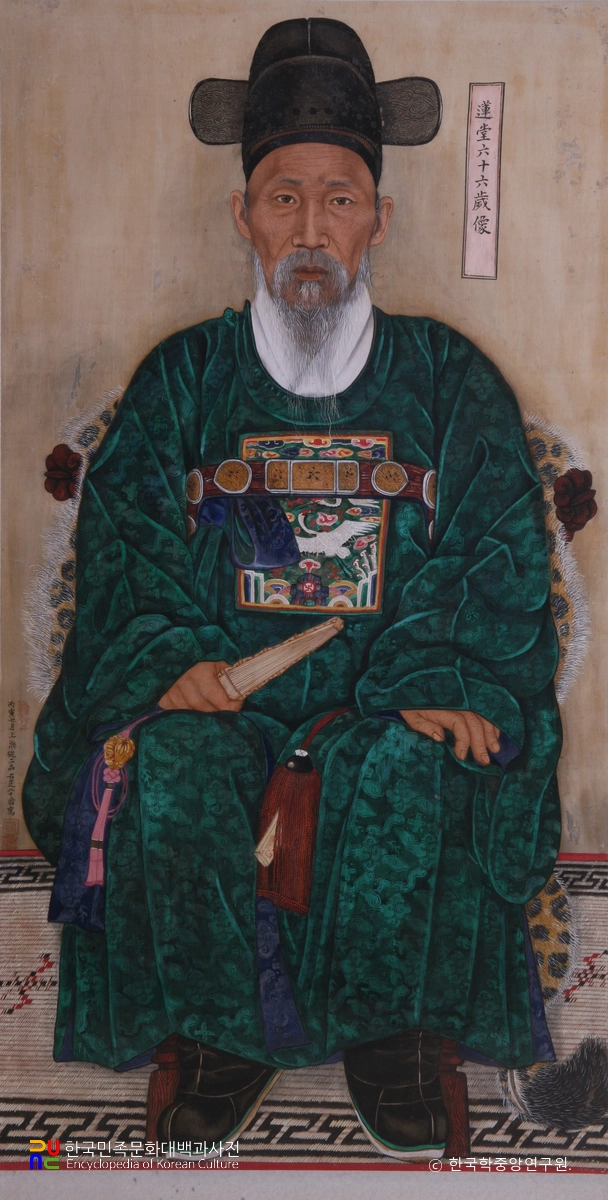 부여 김동효 영정