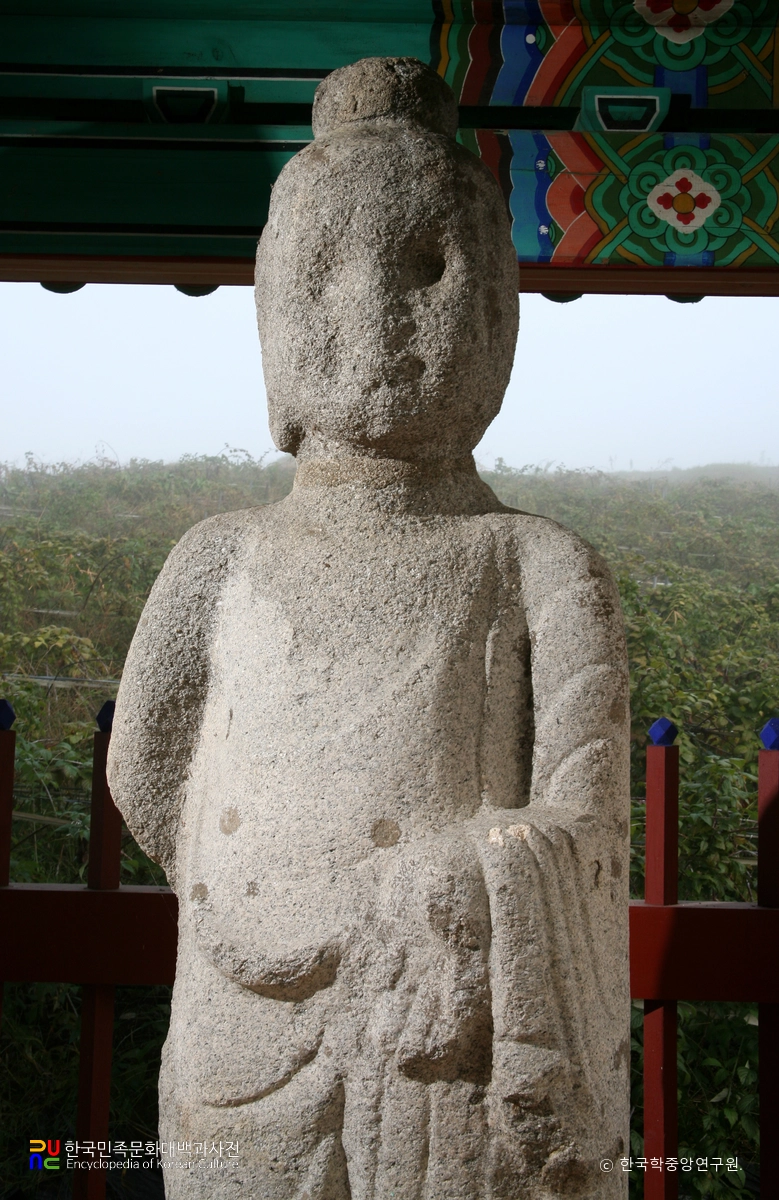 정읍 보화리 석조이불입상