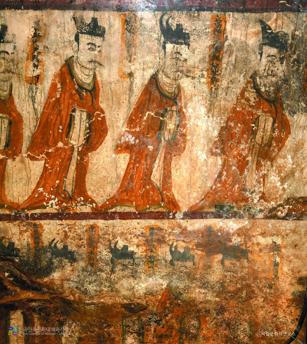 강서 덕흥리 벽화무덤 벽화