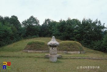 남양주 덕흥대원군 묘 정면