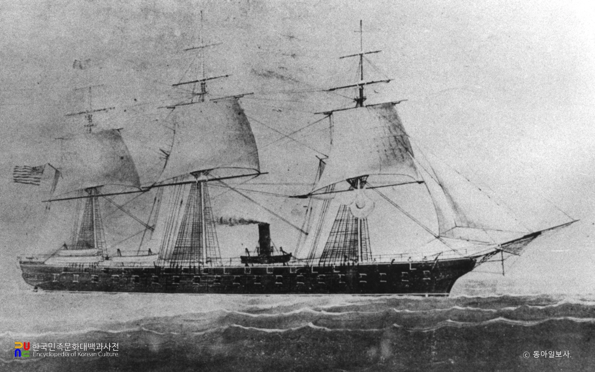 신미양요 / 미 극동함대 콜로라도호