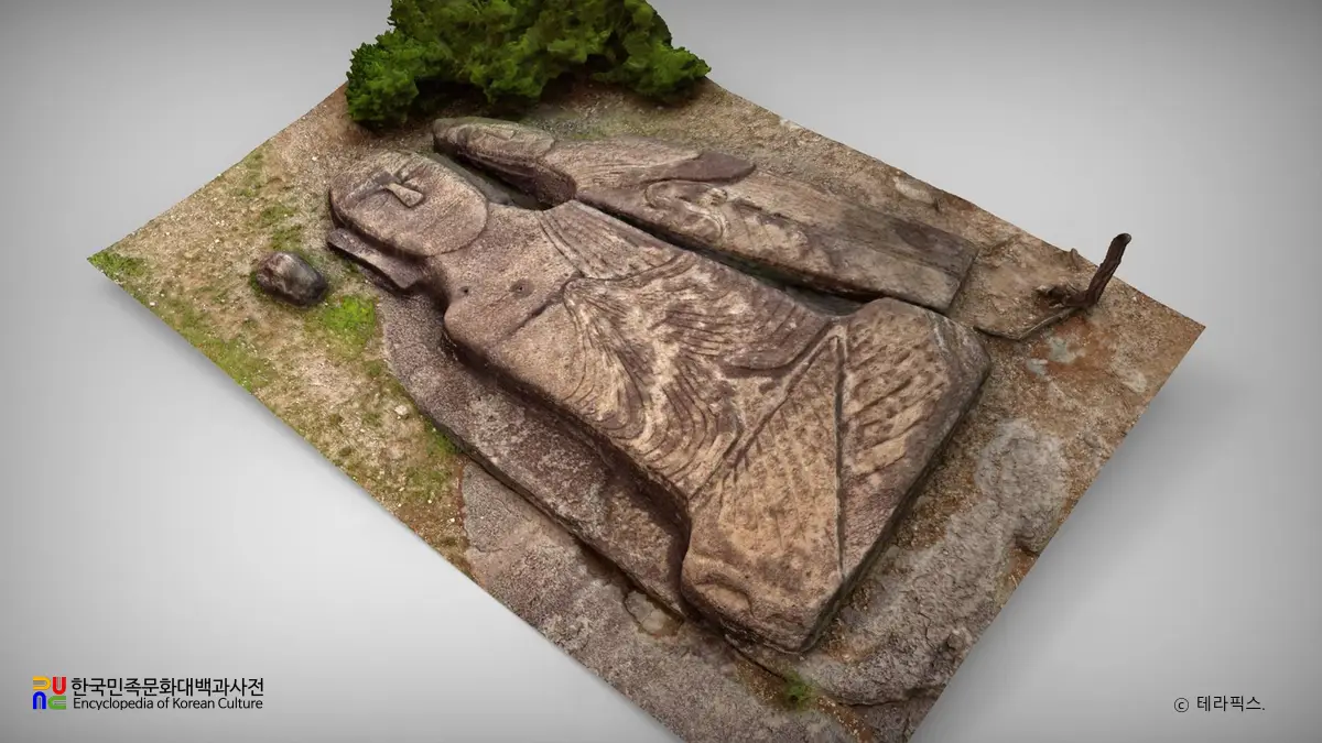 화순 운주사 와형석조여래불