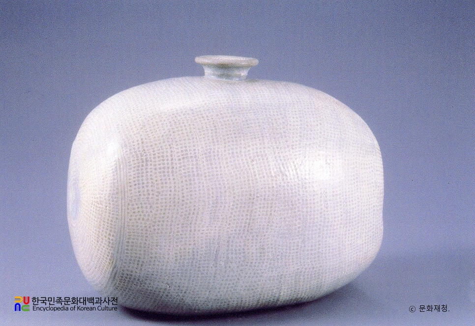 분청사기 인화문 장군