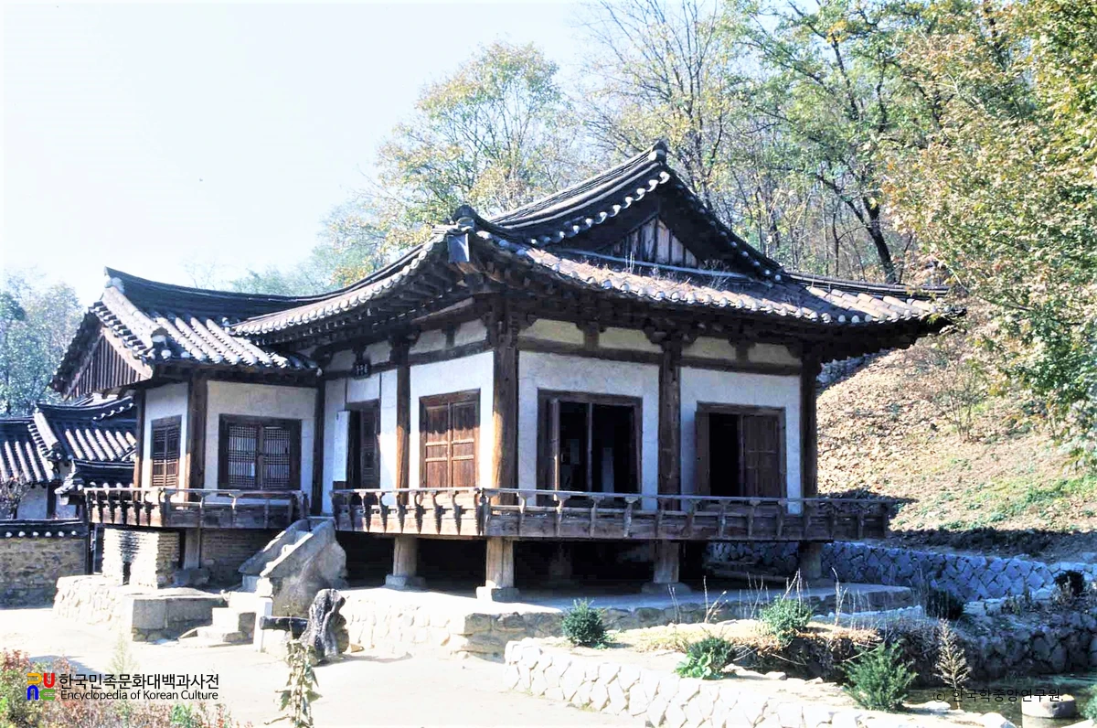 안동 임청각 군자정 정측면