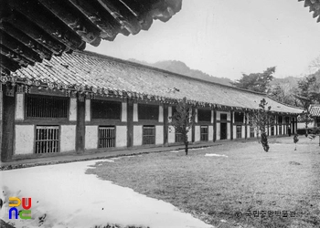 합천 해인사 장경판전 수다라장 배면