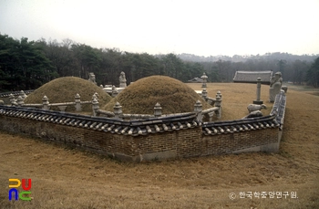 고양 서삼릉 중 예릉 후측면