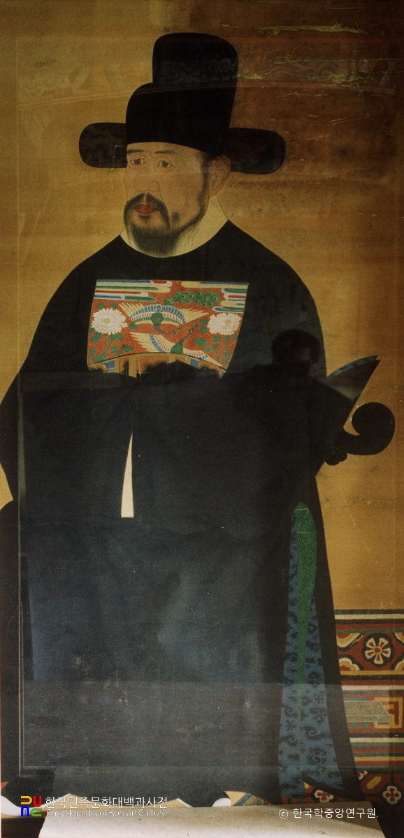 강진 구곡사 소장 익재 이재현 상과 백사 이항복 상