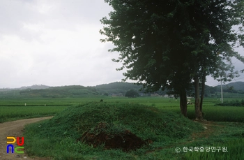 곡성 용마총 말무덤 전경