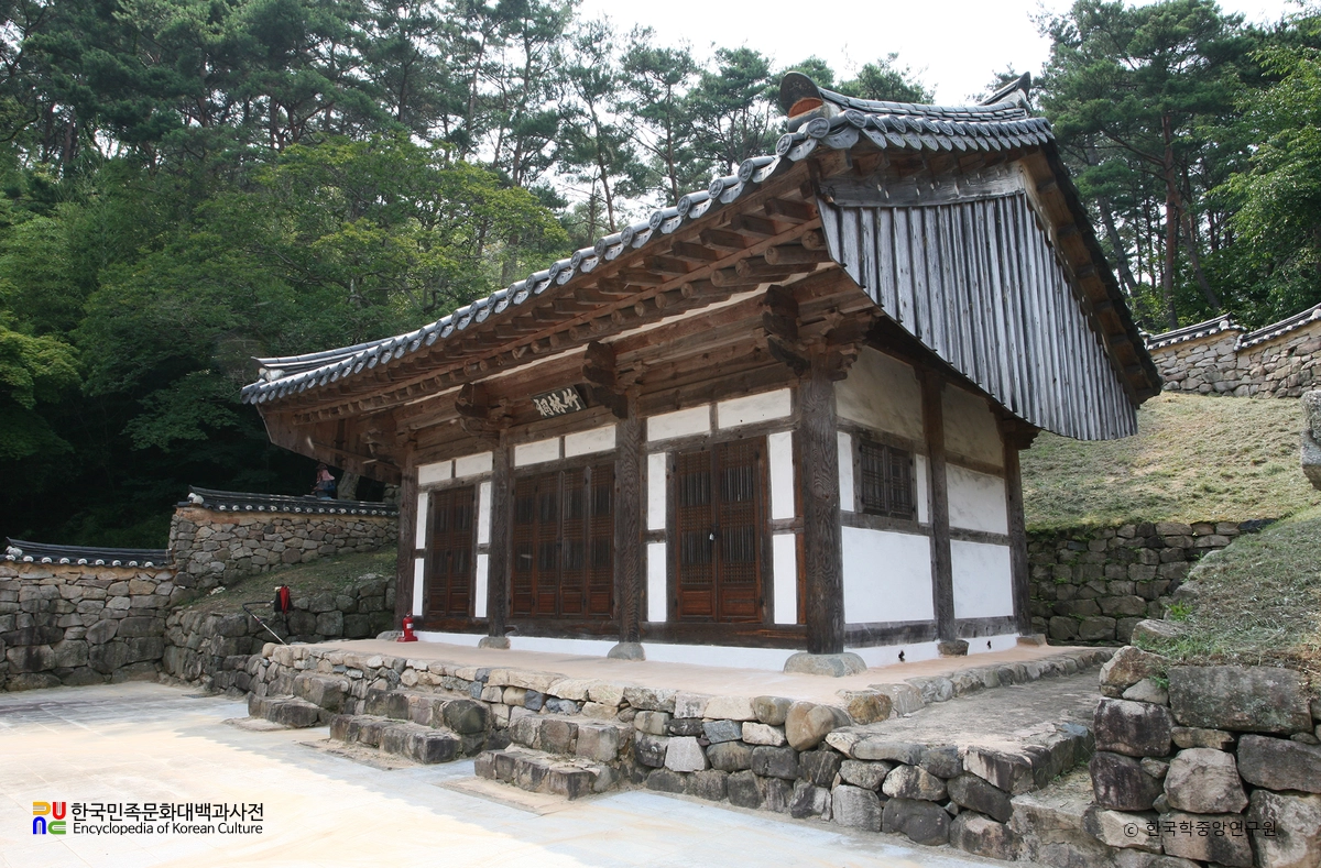 담양 죽림재 죽림사 정측면