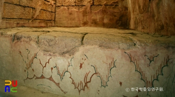 영주 순흥 벽화 고분 시상대