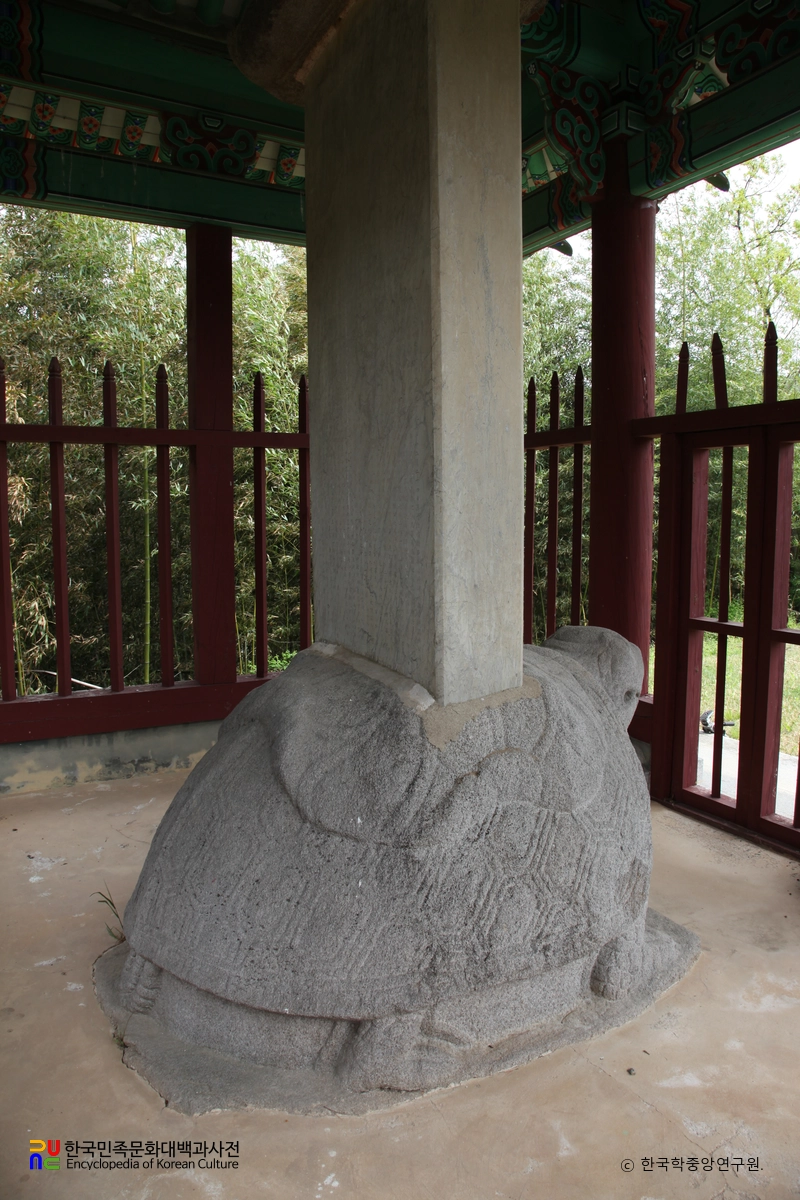 합천 박소 신도비 좌측후면