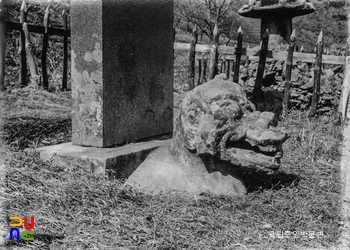 서산 보원사지 법인국사탑비 귀부