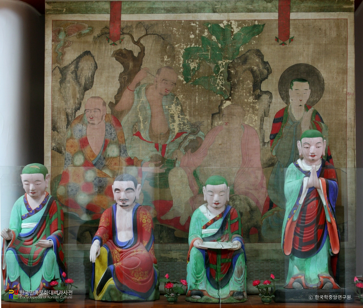 여수 흥국사 십육나한도