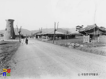 경주 첨성대 주변 모습