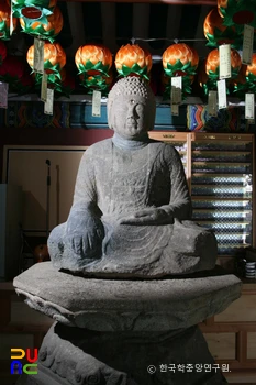 울산 간월사지 석조여래좌상