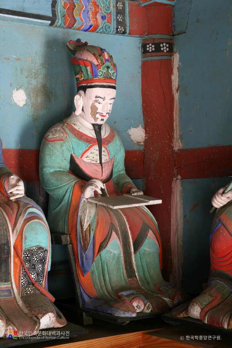 고창 문수사 목조지장보살좌상 및 시왕상