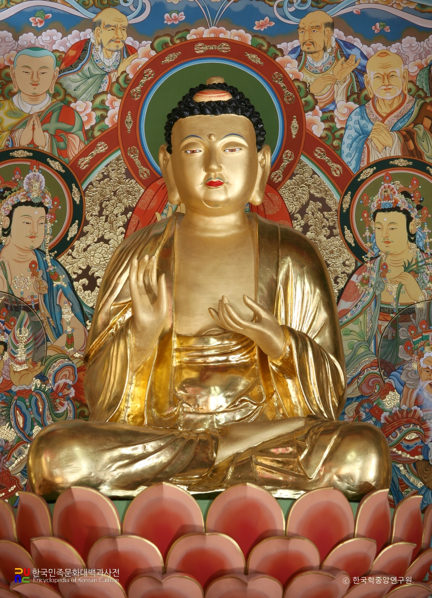 광주 자운사 목조아미타여래좌상