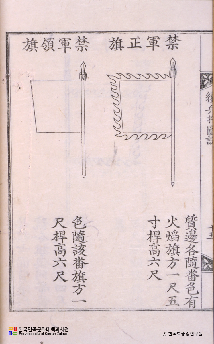 속병장도설 / 금군정기, 금군령기