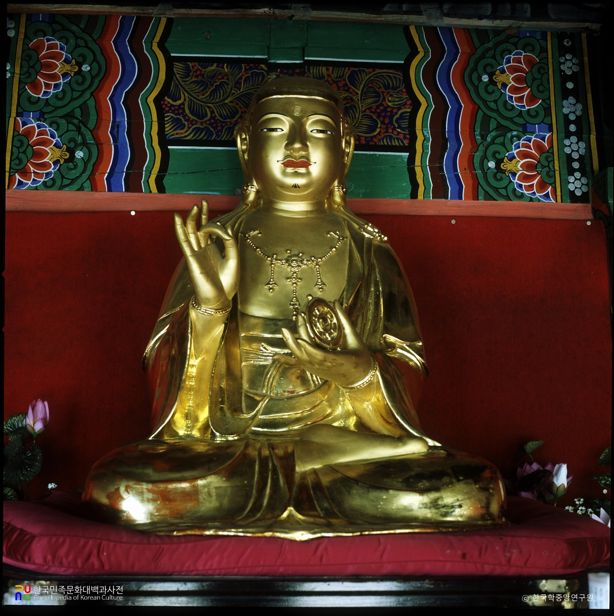 고창 선운사 도솔암 금동지장보살좌상