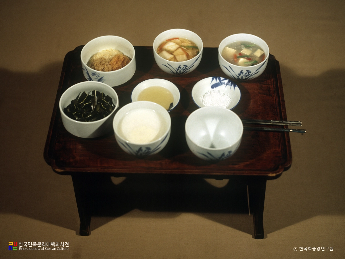 조선왕조 궁중음식 / 초조반상