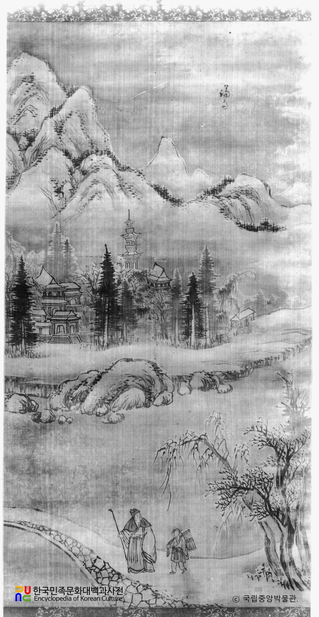 정선필 산수도