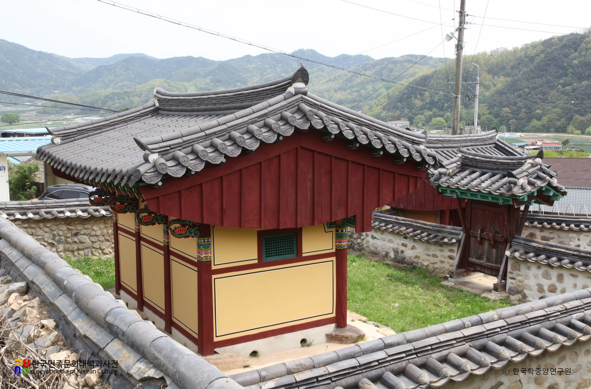 합천 명곡사 좌측후면