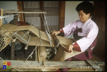 안동포짜기 / 삼베짜기