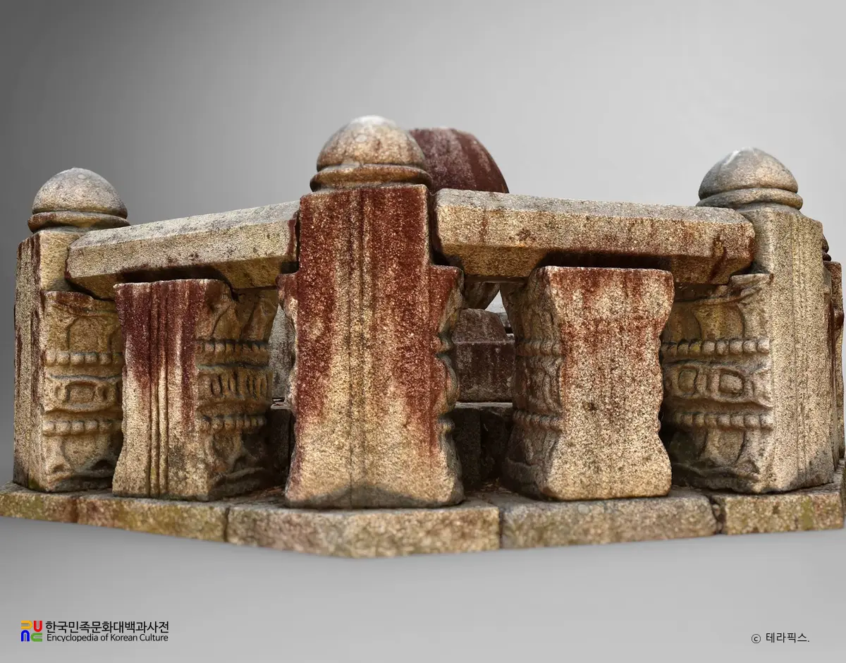 청주 영조 태실 테두리