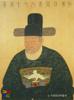 기해기사계첩 중 강현 초상