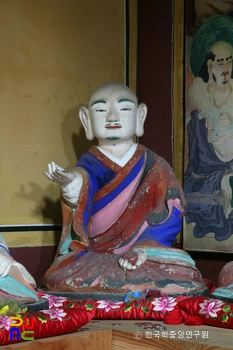 나주 다보사 영산전 소조십육나한좌상