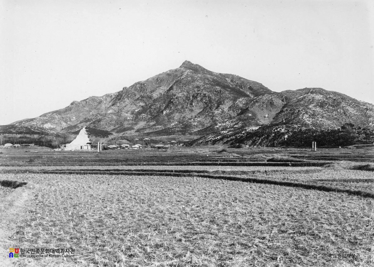 익산 미륵사지 전경