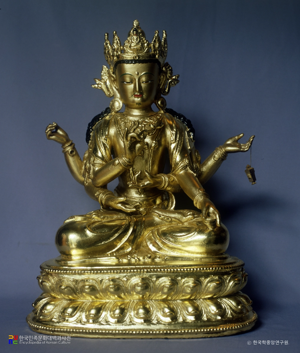 월정사 육수관음상