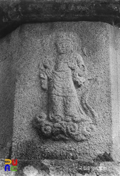 여주 고달사지 원종대사탑 탑신부 부조