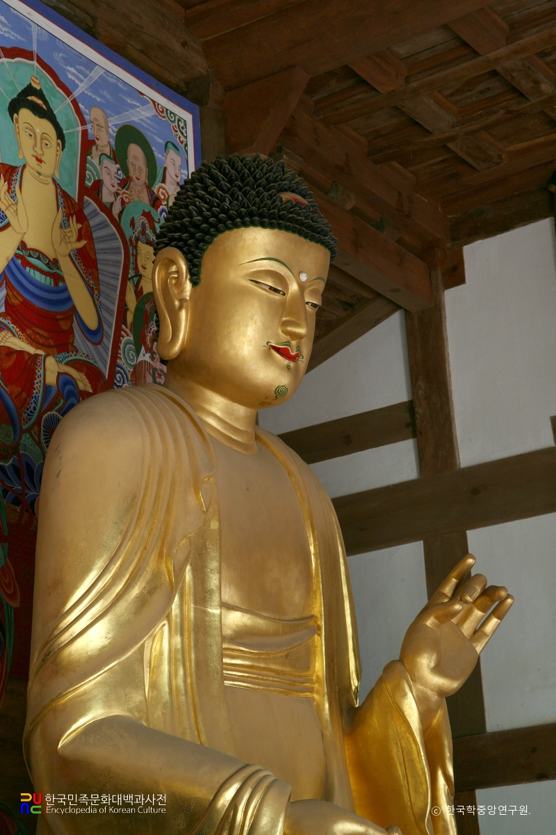김제 귀신사 소조비로자나삼불좌상