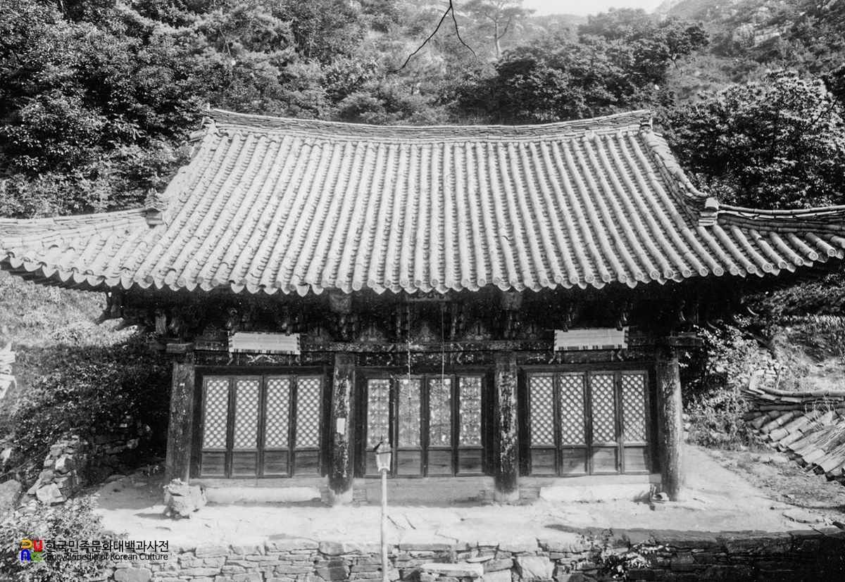 황주 심원사 보광전 정면