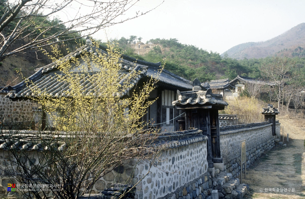 영천 오회공 종택 전경