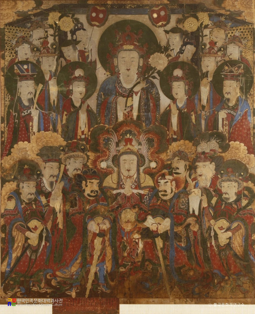 산청 대원사 신중도