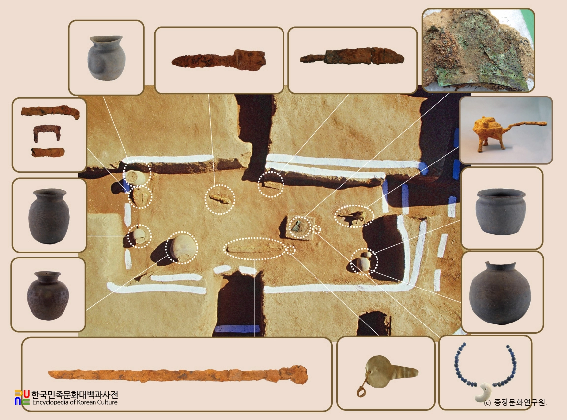 서산 부장리 고분군 유구