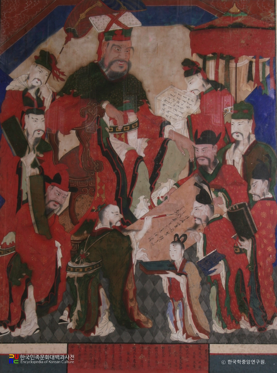 강화 전등사 약사전 현왕탱