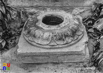 포항 법광사지 석등 하대석