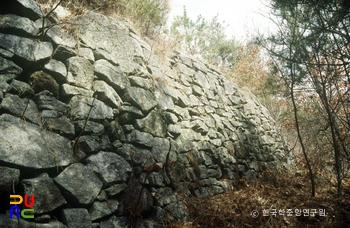 익산 낭산산성 성벽