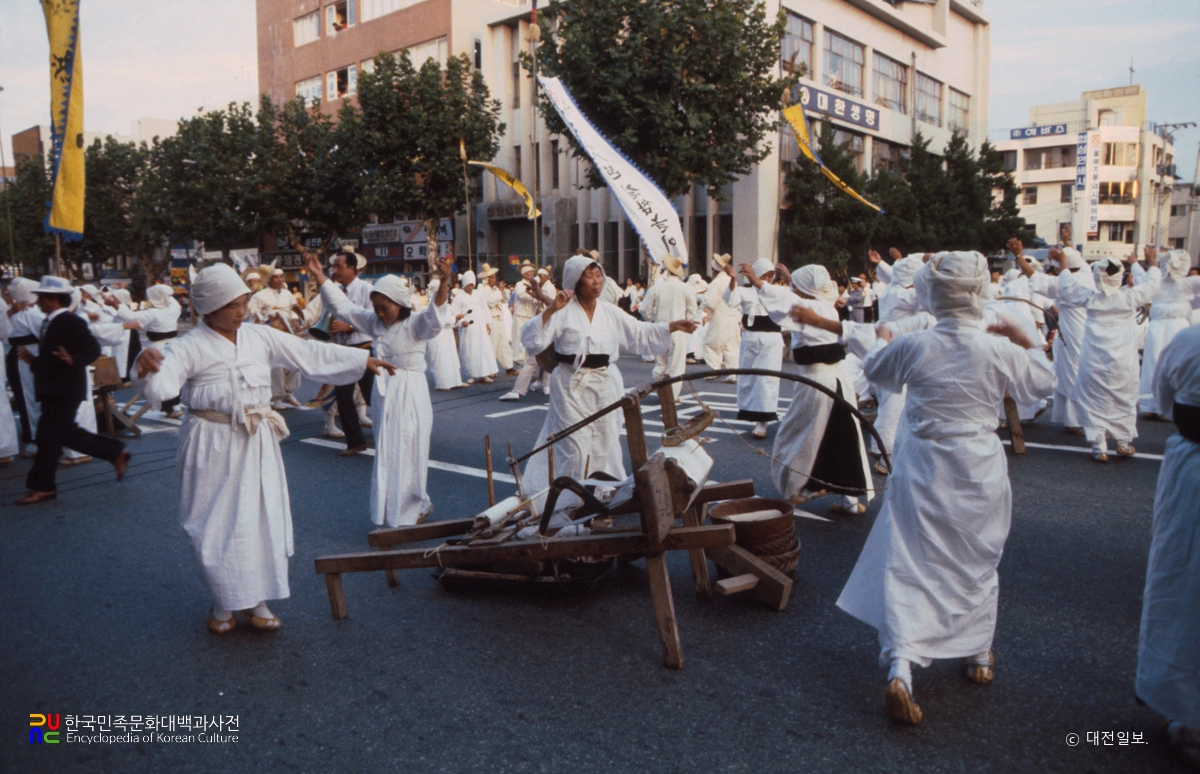 서천 저산팔읍 길쌈놀이