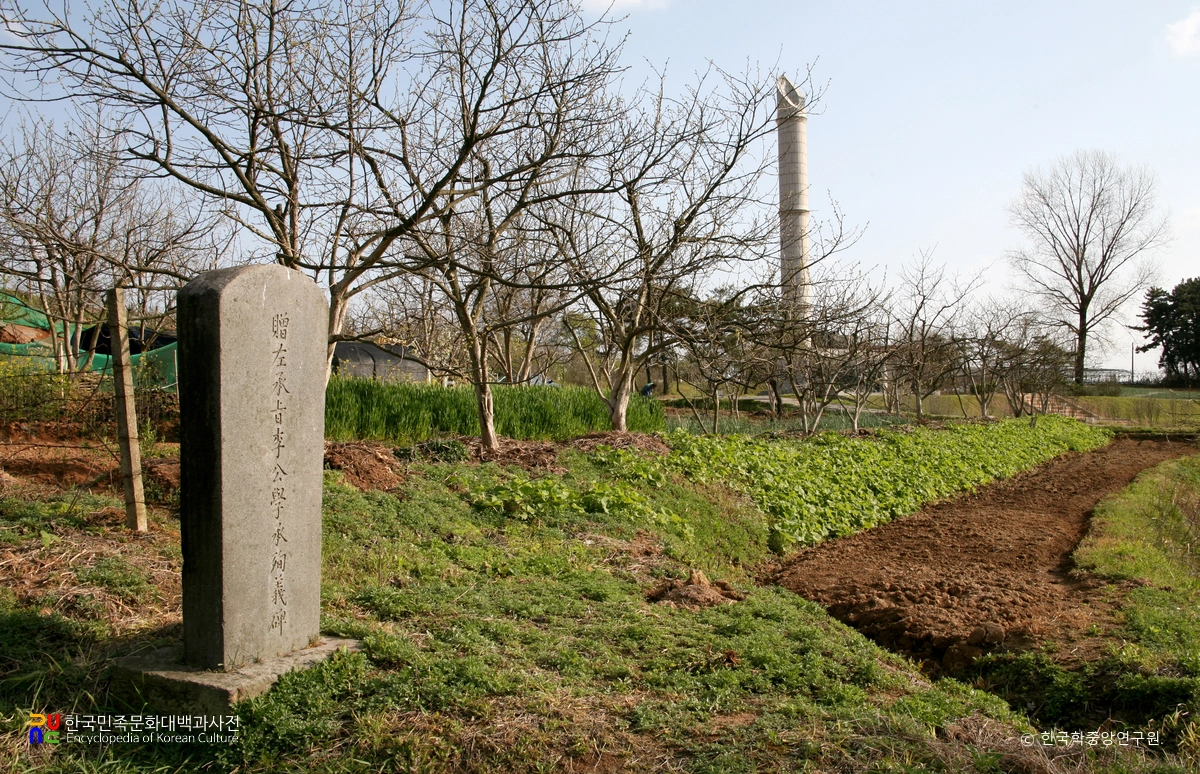 장성 황룡 전적 이학승 순의비