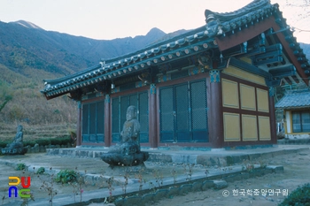 울산 간월사지 전경