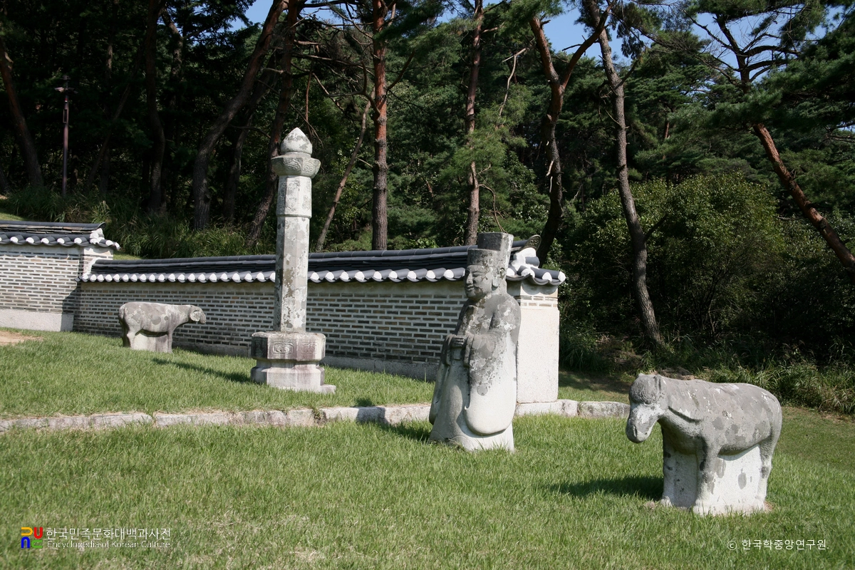 남양주 휘경원 석물