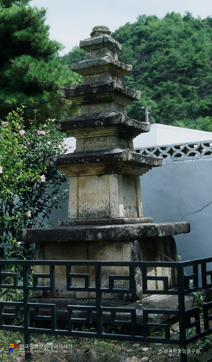 문경 갈평리 오층석탑