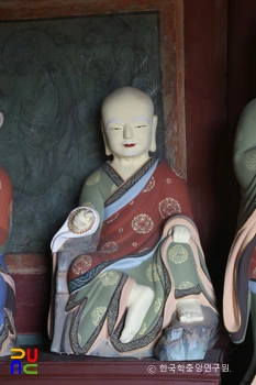 해남 미황사 십육나한상