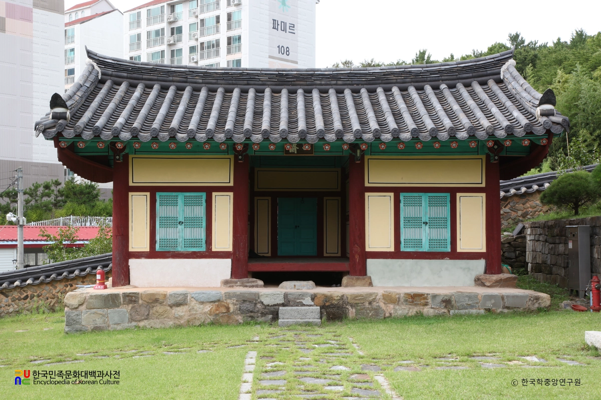 사천향교 서재 정면