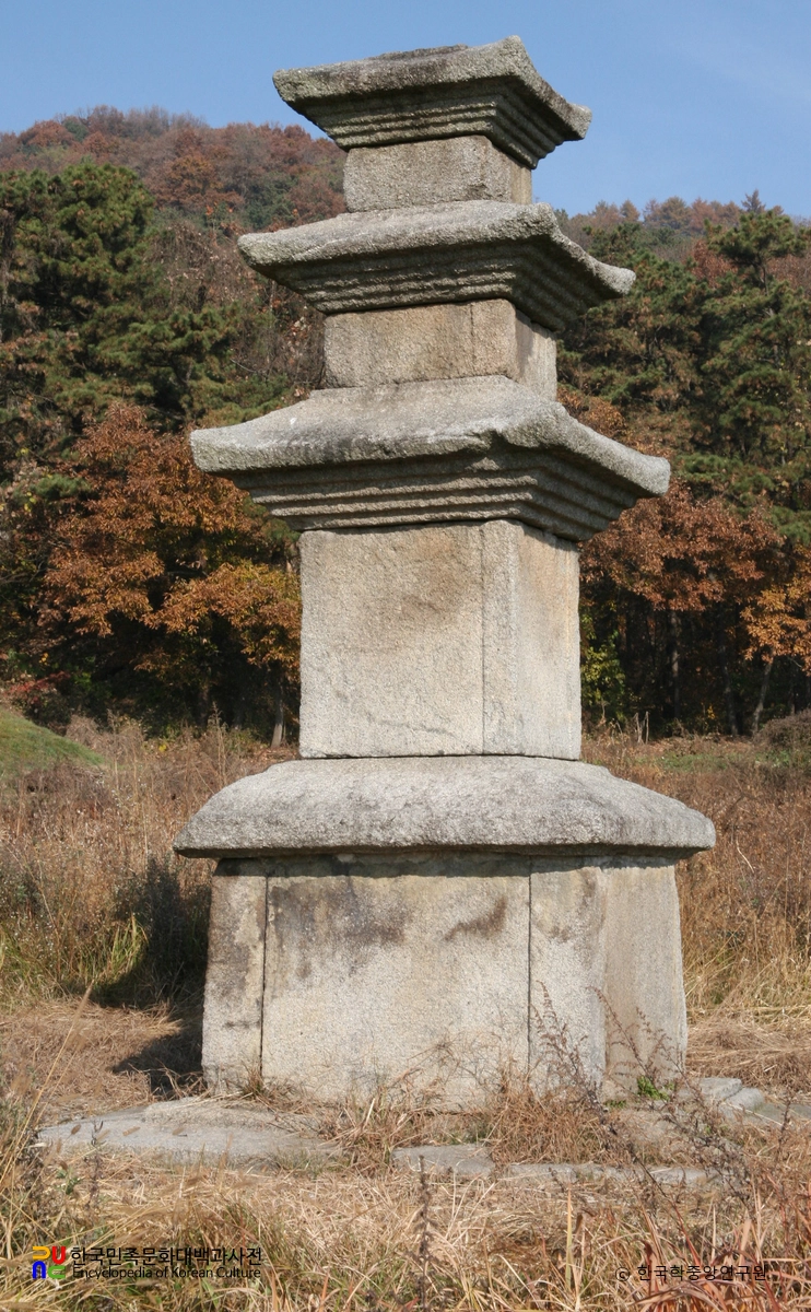 안성 죽산리 삼층석탑