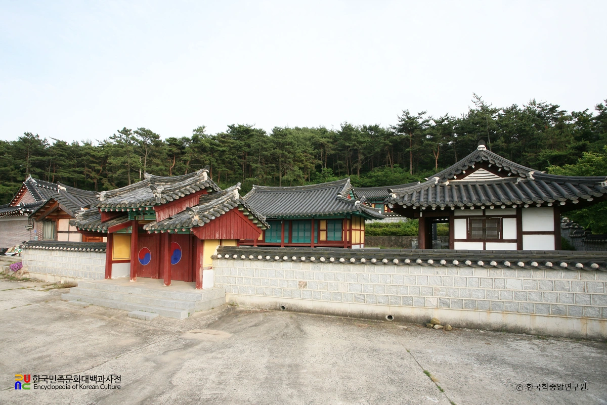 영암 녹동서원 전경